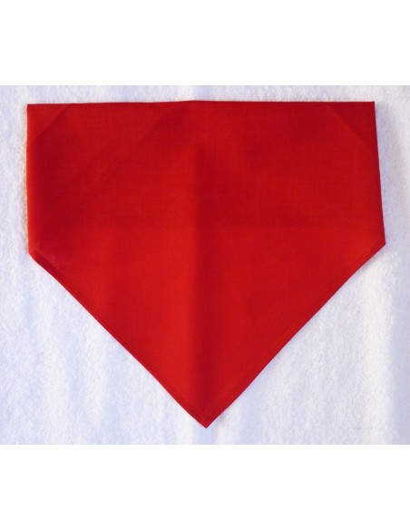 Foulard rouge France  Brodé