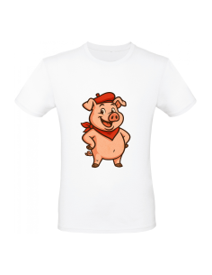 Tee Shirt cochon basque