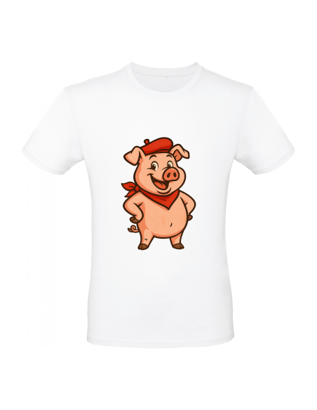 Tee Shirt cochon basque