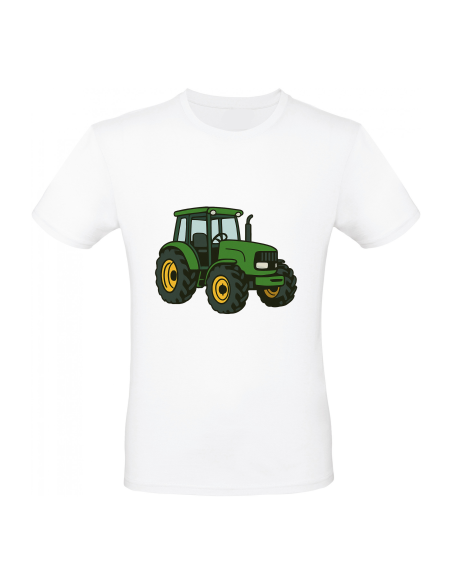 Tee Shirt Tracteur vert
