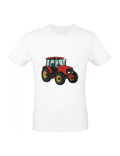 Tee Shirt Tracteur rouge