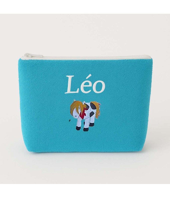 Trousse de toilette personnalisée avec motif...