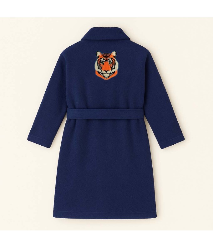 PEIGNOIR BRODÉ ADULTE PERSONNALISÉ DEVANT ET...