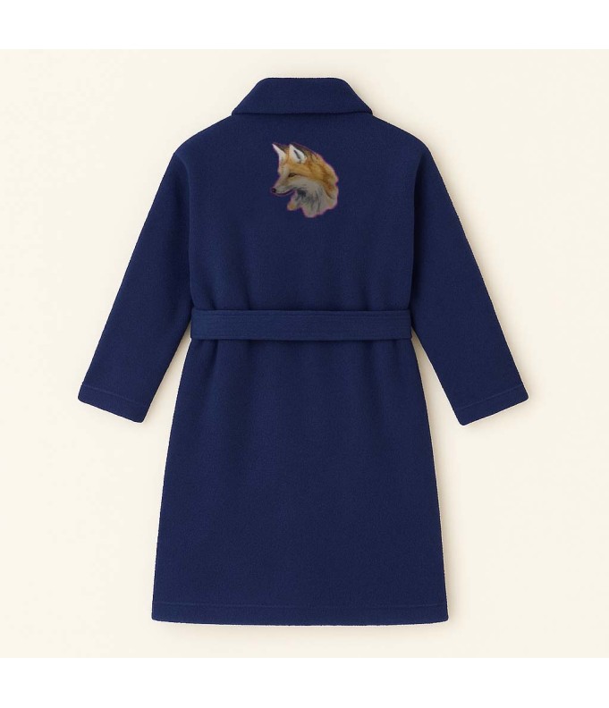 PEIGNOIR BRODÉ ADULTE PERSONNALISÉ DEVANT ET...