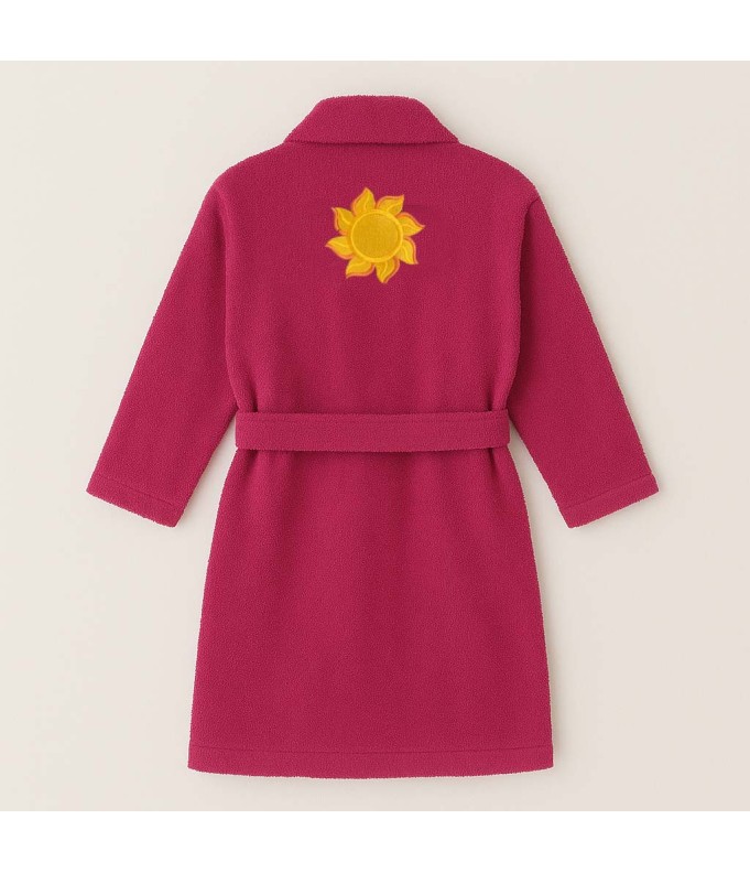 PEIGNOIR BRODÉ ADULTE PERSONNALISÉ DEVANT ET...