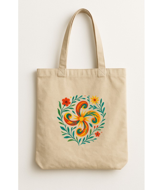 Sac Shopping Croix basque 2