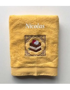 Drap de Bain Gateau 4 Personnalisé