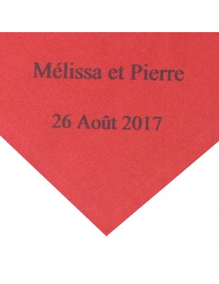 Bandana féria rouge personnalisé par Impression