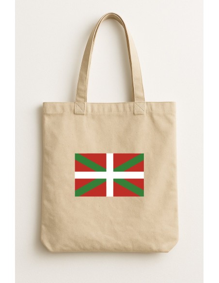 Sac Shopping drapeau basque 2