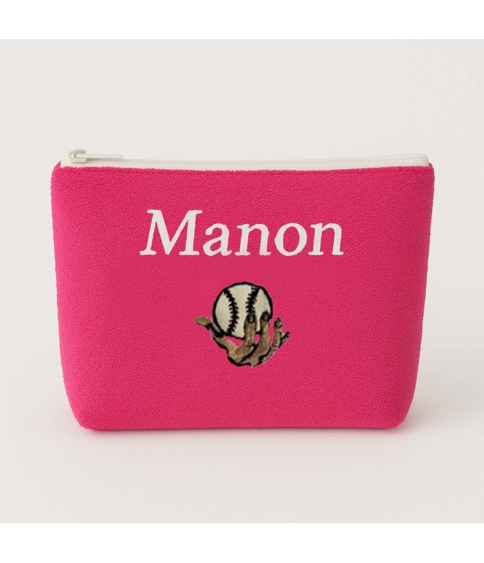 Trousse de toilette personnalisée avec motif...