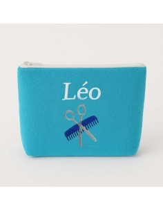 Trousse de toilette personnalisée avec motif  peigne