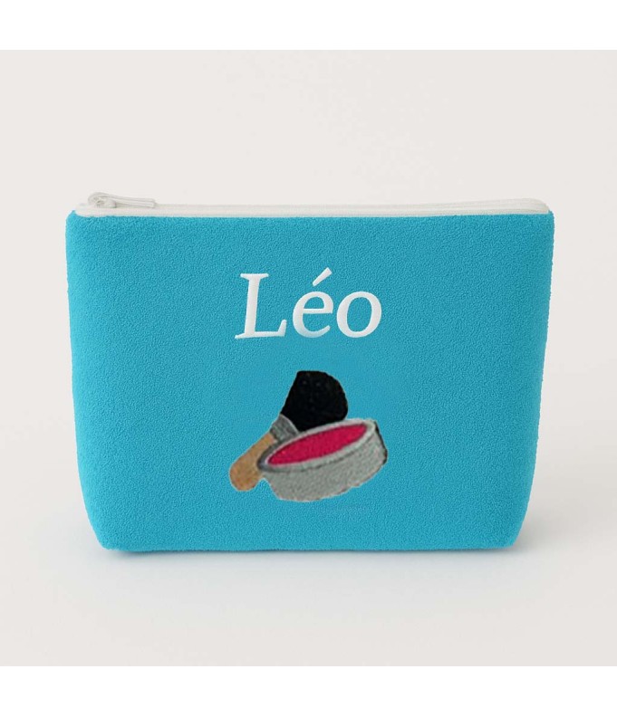 Trousse de toilette personnalisée avec motif...