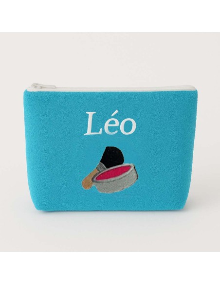 Trousse de toilette personnalisée avec motif  maquillage