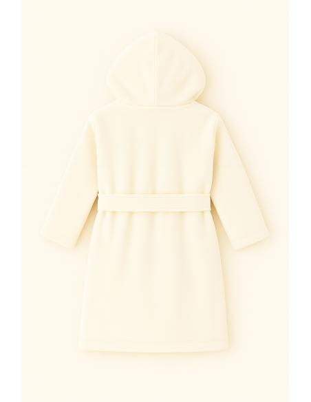 Peignoir brodé enfant personnalisé devant de 1an à 6 ans