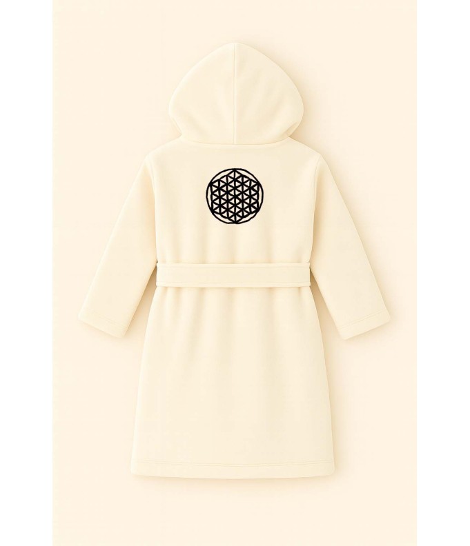 Peignoir brodé enfant 8 à 14 ans personnalisé...