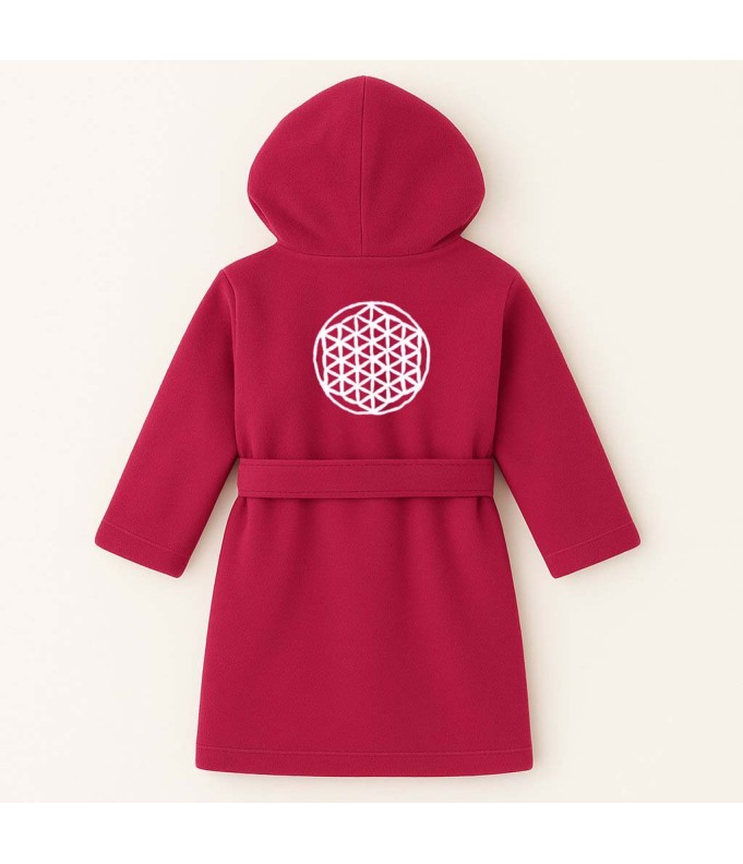 Peignoir brodé enfant 8 à 14 ans personnalisé...