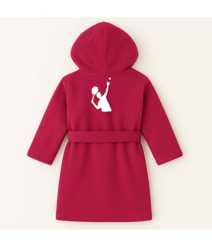 Peignoir brodé enfant 8 à 14 ans personnalisé...