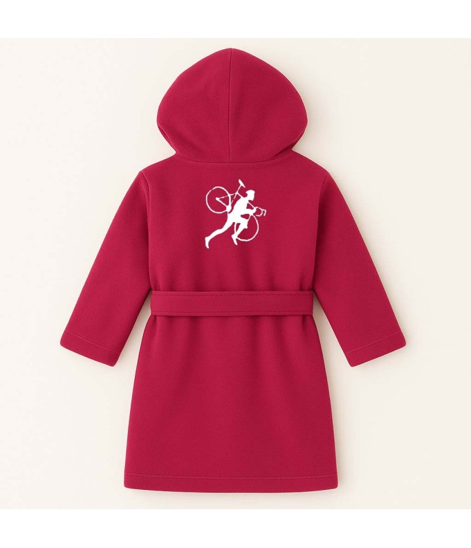 Peignoir brodé enfant 8 à 14 ans personnalisé...