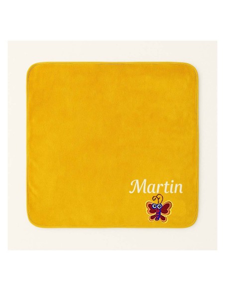 Plaid personnalisé avec motif papillon