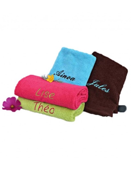 Serviette de Bain Personnalisée 50 X 100 cms