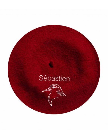 Béret Bécasse 2 personnalisé