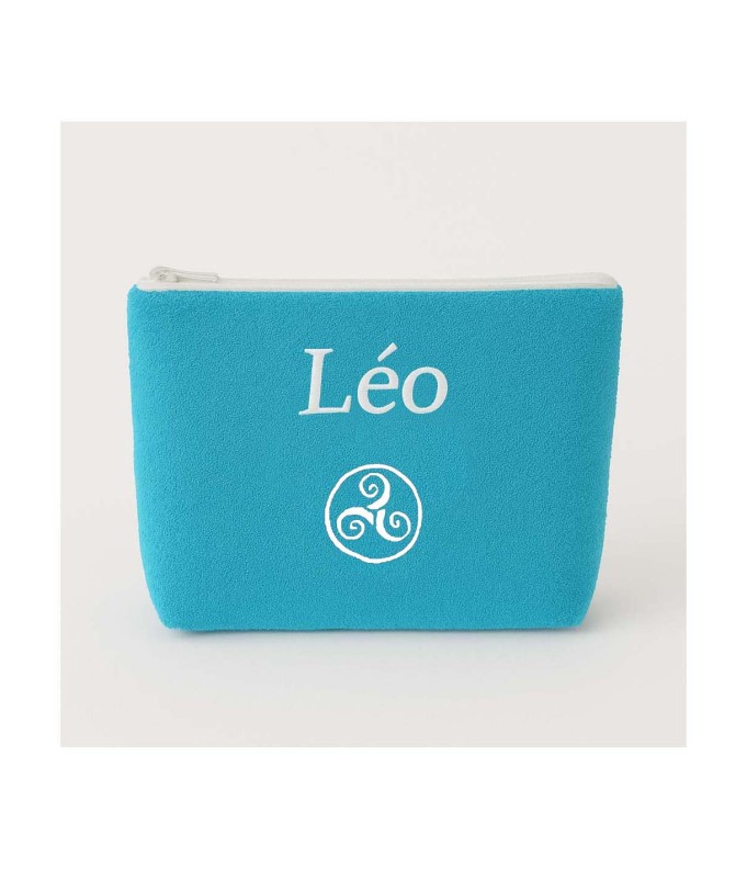 Trousse de toilette personnalisée avec motif...