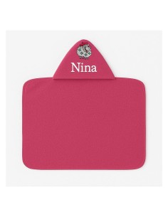 Maxi Cape de bain personnalisée avec motif mouton Basque