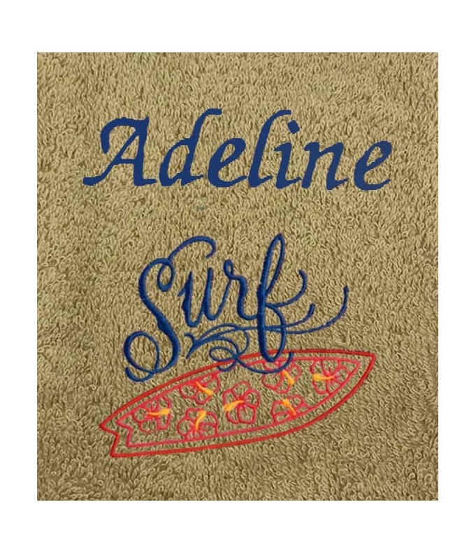 Drap de Bain Surf 2 Personnalisé