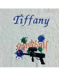 Drap de Bain Paintball Personnalisé