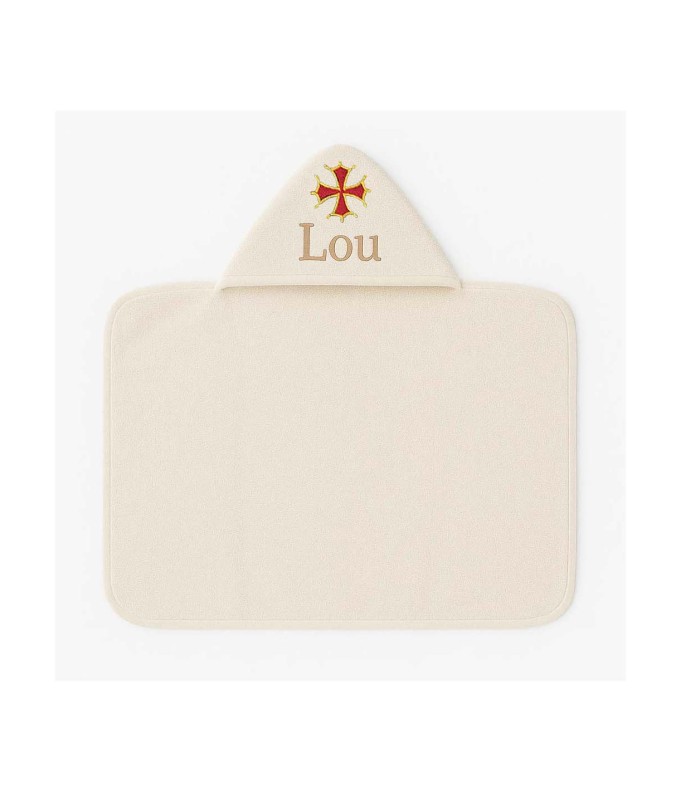 Maxi Cape de bain personnalisée avec motif...