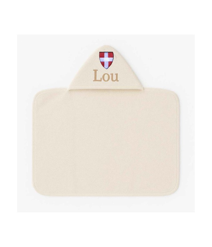 Maxi Cape de bain personnalisée avec motif...