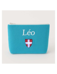 Trousse de toilette personnalisée avec motif croix Savoie