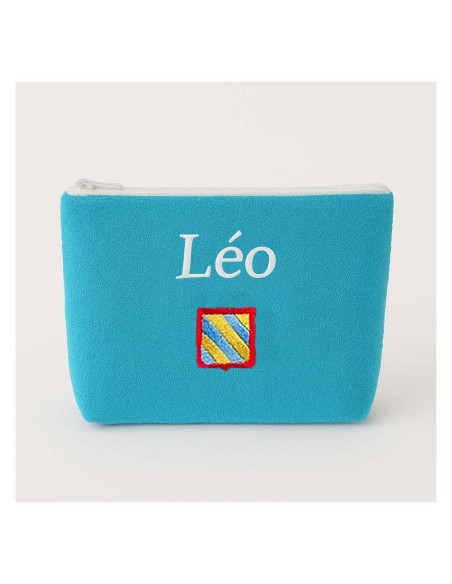 Trousse de toilette personnalisée avec motif Bourgogne