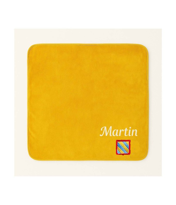 Plaid personnalisé avec motif Bourgogne