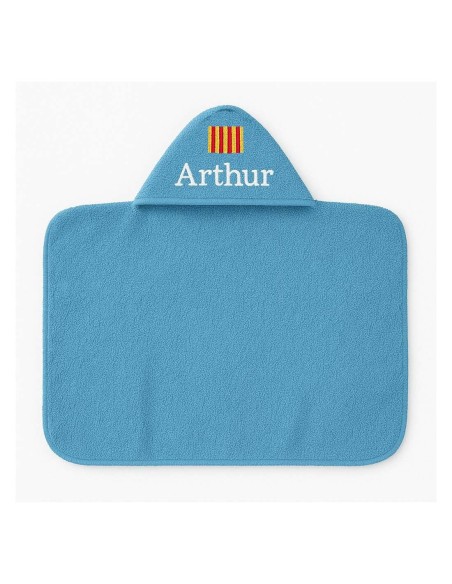 Maxi Cape de bain personnalisée avec motif Provence