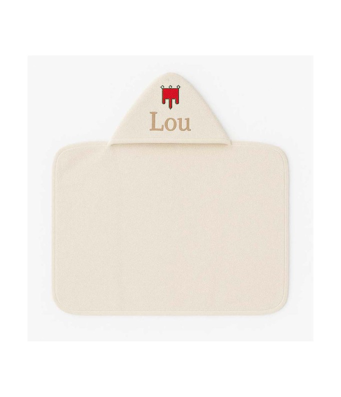 Maxi Cape de bain personnalisée avec motif...