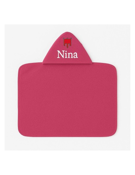 Maxi Cape de bain personnalisée avec motif Auvergne