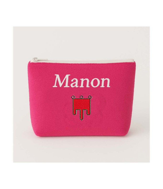 Trousse de toilette personnalisée avec motif...