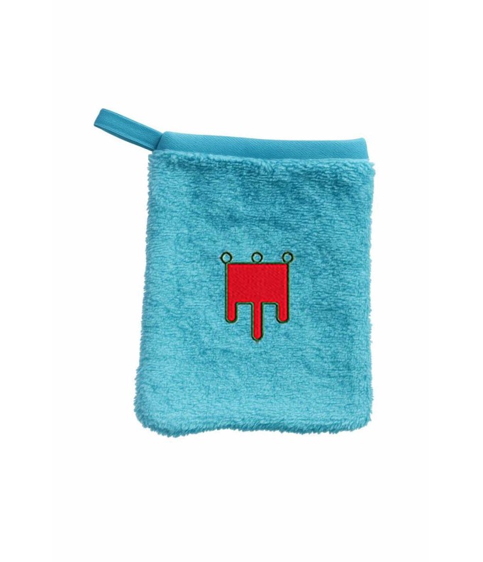 Gant de toilette enfant motif Auvergne