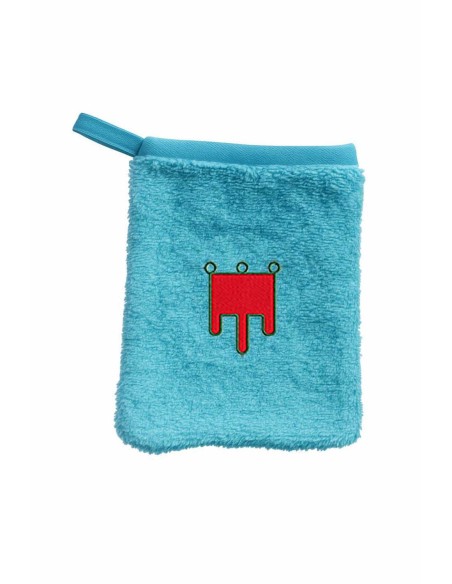 Gant de toilette enfant motif Auvergne